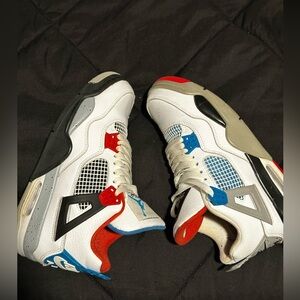 Jordan 4 “what the 4s” used quick shipping